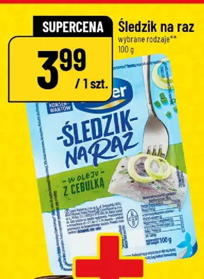 Śledzik na raz Lisner promocja w POLOmarket