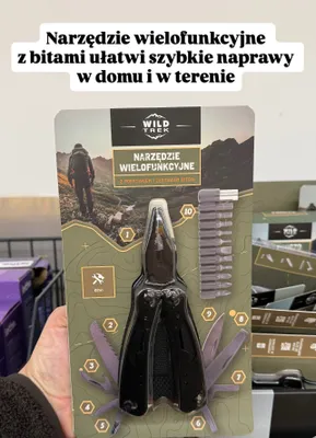 Narzędzie wielofunkcyjne z bitami promocja w Biedronka