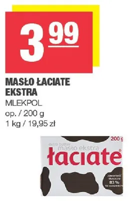 Masło łaciate ekstra promocja w SPAR