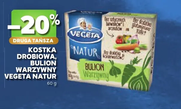 Bulion warzywny Vegeta Natur promocja w Stokrotka