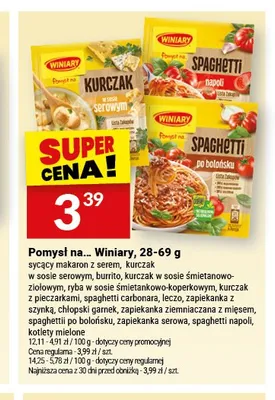 Fix Pomysł na... Kotlety mielone Winiary promocja w Twój Market
