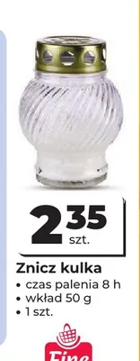 Znicz kulka promocja w Odido