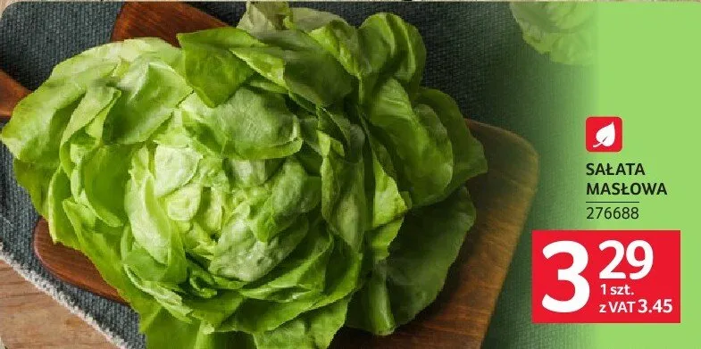Sałata masłowa promocja w Selgros