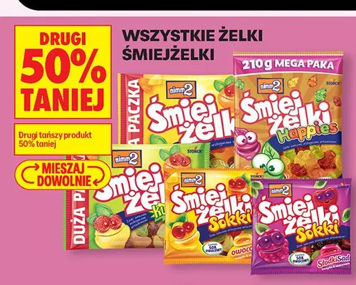Żelki Śmiejżelki Sokki nimm2 promocja w Biedronka