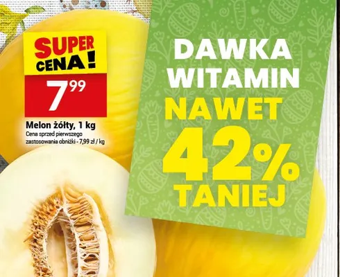 Melon żółty promocja w Twój Market