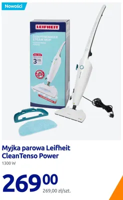 Myjka parowa Leifheit CleanTenso Power promocja w Action
