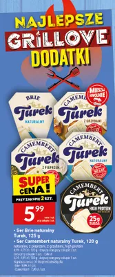 Ser Camembert high protein naturalny Turek promocja w Twój Market