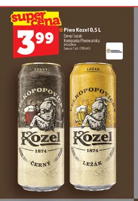 Piwo Kozel Černý promocja w TOPAZ