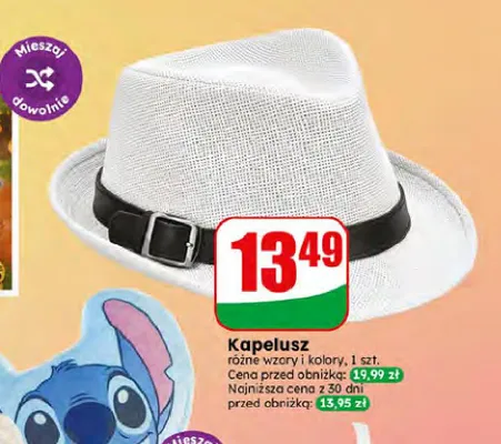 Kapelusz promocja w Dino