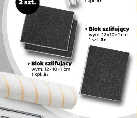 Blok szlifujący promocja w Netto