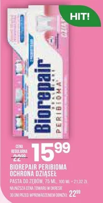 Pasta do zębów peribioma ochrona dziąseł promocja w Drogerie Natura