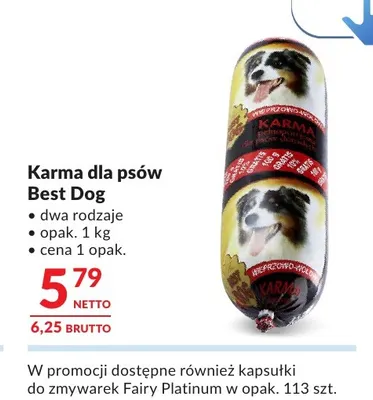 Karma dla psów Best Dog promocja w Makro