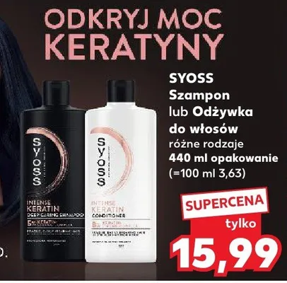 Szampon lub odżywka do włosów różne rodzaje promocja w Kaufland