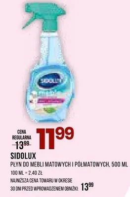 Płyn do mebli matowych i połyskowych promocja w Drogerie Natura