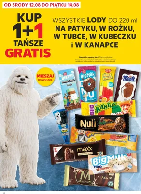 Lody na patyku Magnum Classic promocja w Kaufland