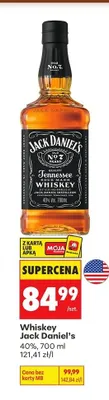 Whiskey Jack Daniel's promocja w Biedronka