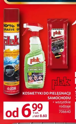 Kosmetyki do pielęgnacji samochodu Plak promocja w Selgros
