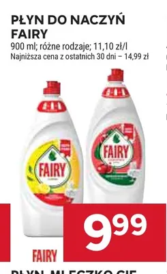 Płyn do naczyń Fairy promocja w Stokrotka