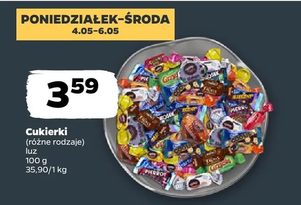 Cukierki luz promocja w Netto
