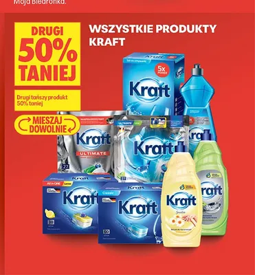 Sól do zmywarki Kraft promocja w Biedronka