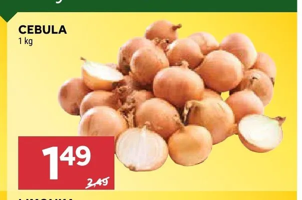 Cebula promocja w Stokrotka