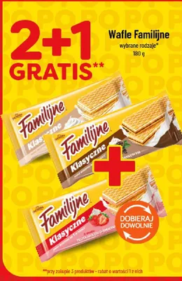 Wafle Familijne promocja w POLOmarket