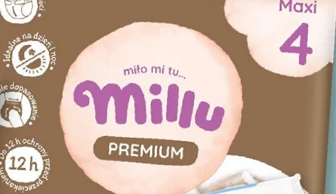 Pieluchy Millu Premium Maxi 4 promocja w Netto