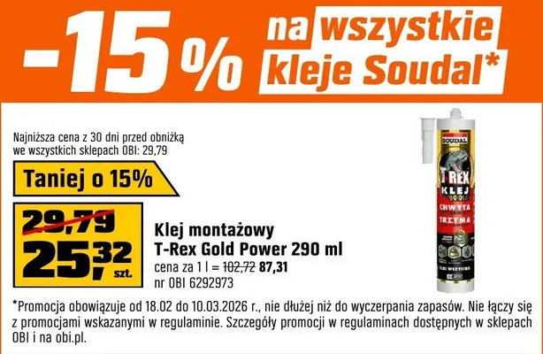 Gazetka, strona 5 promocja w OBI
