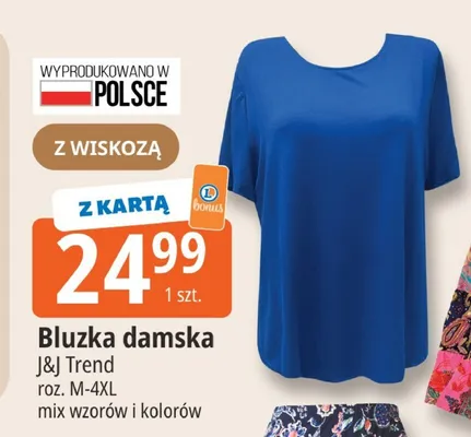 Bluzka damska J&J Trend promocja w Leclerc