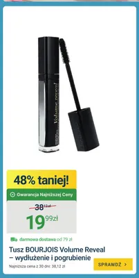 Tusz BOURJOIS Volume Reveal - wydłużenie i pogrubienie promocja w ERLI