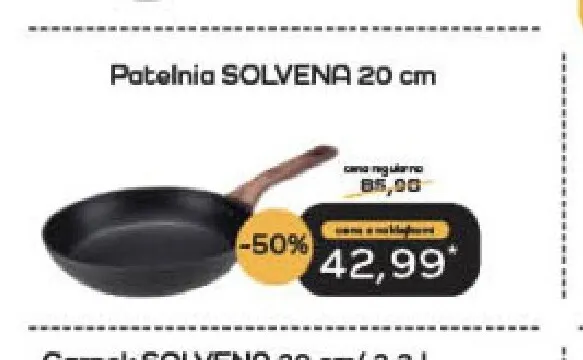 Patelnia Solvena 20 cm Galicja promocja w Delikatesy Centrum