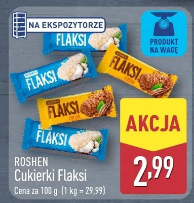 Cukierki Flaksi promocja w Aldi