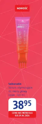 Serum stymulujące do skóry głowy Seboradin promocja w Drogerie DM