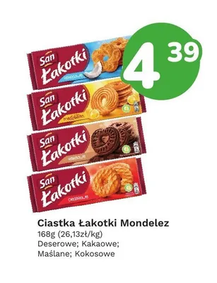 Ciastka San Łakotki Maślane promocja w Limonka