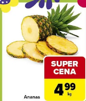 Ananas promocja w Carrefour Express