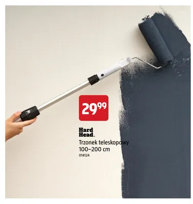 Trzonek teleskopowy 100-200 cm Hard Head promocja w Jula