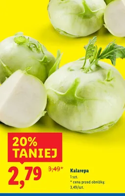 Kalarepa promocja w Lidl