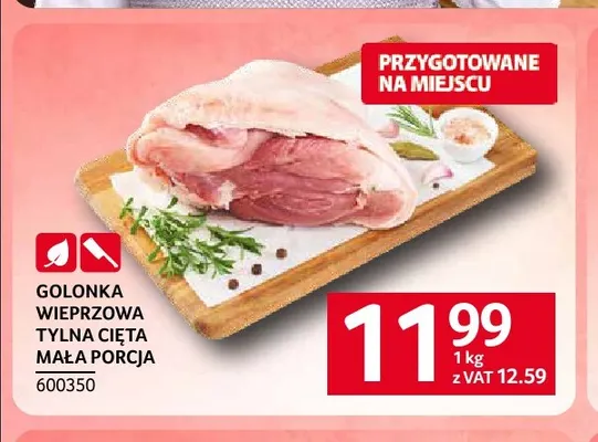 Golonka wieprzowa tylna cięta mała porcja promocja w Selgros