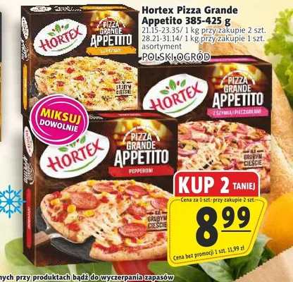 Pizza Grande Appetito Pepperoni Hortex promocja w Prim Market