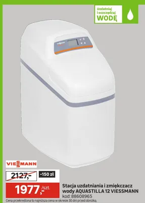Stacja uzdatniania i zmiękczacz wody Aquastilla 12 promocja w Leroy Merlin