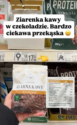 Ziarenka kawy w czekoladzie promocja w Auchan