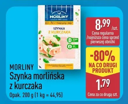 Szynka mortlińska z kurczaka promocja w Aldi