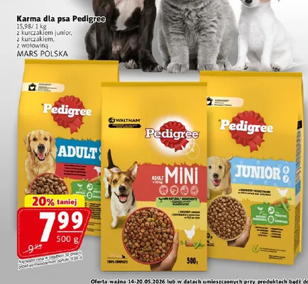 Karma dla psa Pedigree z wołowiną promocja w Prim Market