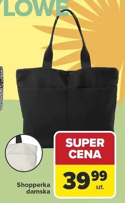 Shopperka damska promocja w Carrefour