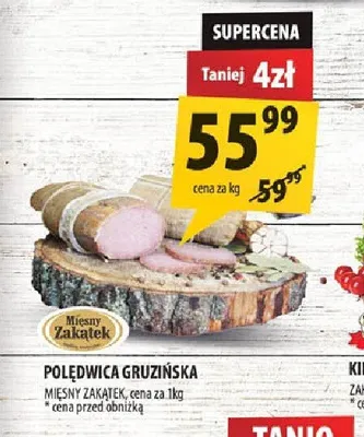Polędwica gruzińska MIĘSNY ZAKĄTEK promocja w Arhelan