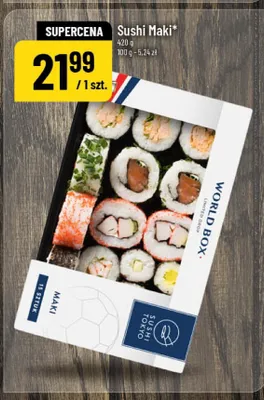 Sushi Maki World Box promocja w POLOmarket