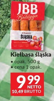 Kiełbasa śląska JBB Bałdyga promocja w Makro