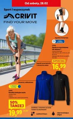 Opaska na staw kolanowy lub skokowy promocja w Lidl