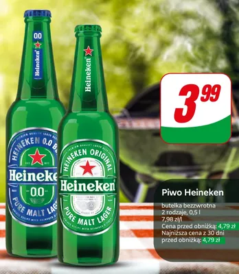 Piwo Heineken Original promocja w Dino
