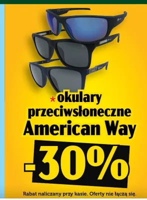 Okulary przeciwsłoneczne American Way promocja w TOPAZ